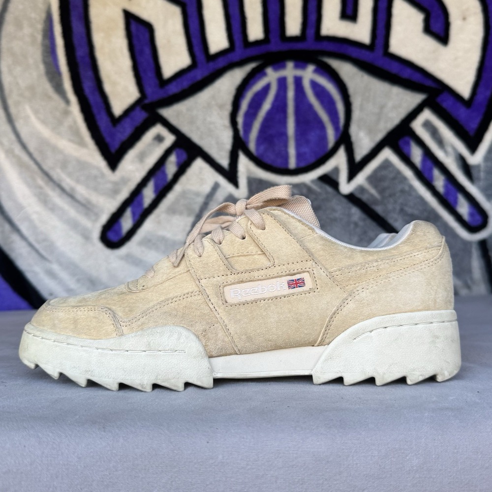 Size 11.5 - Reebok Workout Plus‎ Ripple Men's Athletic Shoes Suede Sneaker
